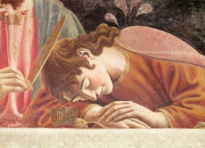 The Last Supper (detail) by Andrea del Castagno